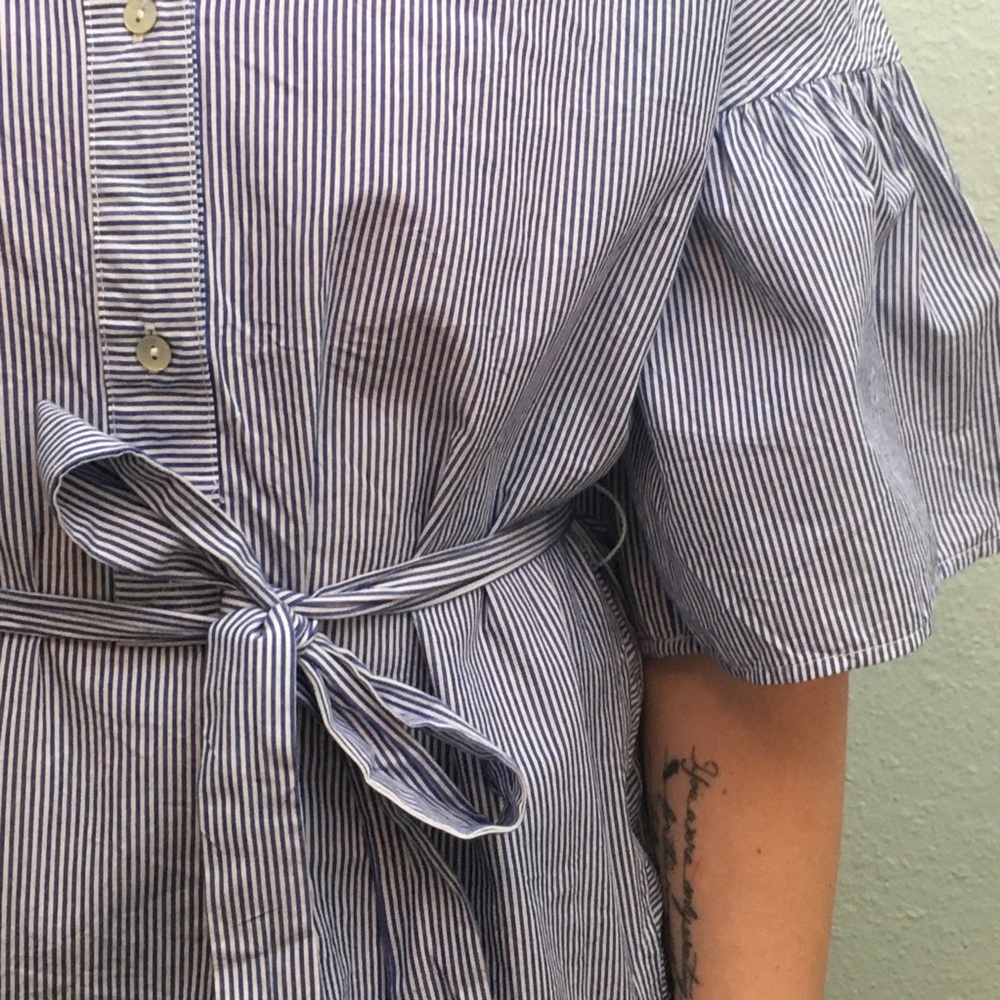 Anthropologie striped button down